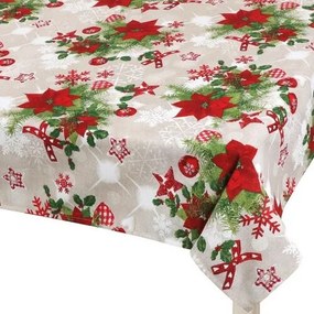 Față de masă Bellatex Poinsettia roșu , 70 x 70 cm, 70 x 70 cm