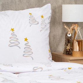 Lenjerie de pat 4Home Christmas tree , 160 x 200 cm, 70 x 80 cm, 160 x 200 cm, 70 x 80 cm