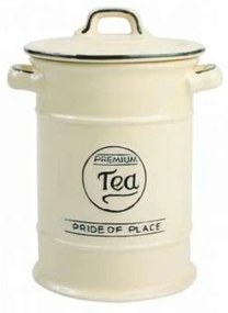 ceramică cutie pe ceai T&amp;G Woodware mândrie de loc, smântână