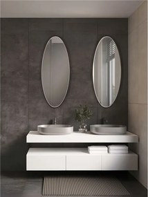 Oglinda cu iluminat LED pentru baie IP44 RILO 36x90cm