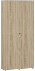 Raft pentru dulap de birou MODERN B-80-2D - diverse modele de culori Alb