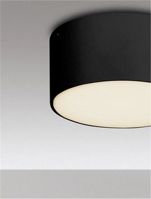 Plafoniera LED pentru iluminat exterior IP65 JUDI D-12cm negru