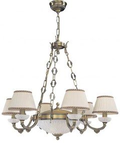 Candelabru din alama 6 brate design italian 5400