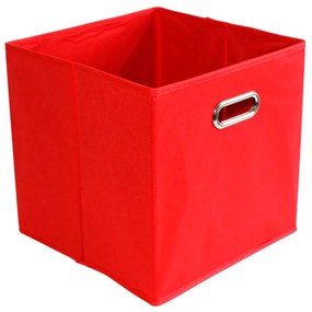 Cutie depozitare culoarea roșu 30×30 cm