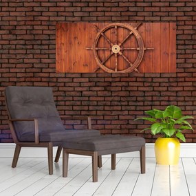 Tablou cu cârmă (120x50 cm)