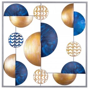 Decoratiune de perete, Vızon, Tanelorn, 66x54 cm, metal