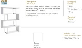 Raft modern design italian Book AC-LE501-EST