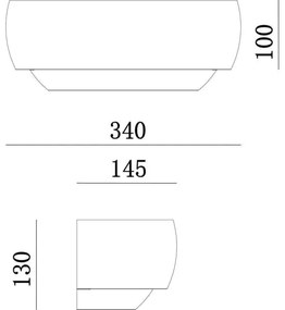 Aplică Deko-Light 341206 TWYNNDA 1xE14/40W/230V alb