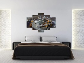 Tablou cu brățara din picături de apă (150x105 cm)