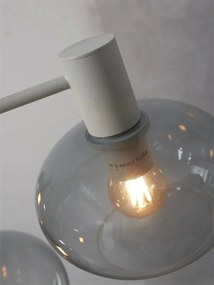 Lustra suspendata design decorativ Bologna 4L gradient/gri