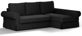 Husa canapea extensibila cu sezlong Backabro