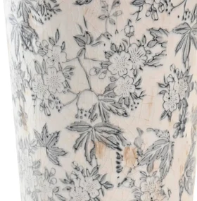 Vaza Decorativa Vintage Leaves din ceramica 25 cm