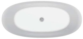 Cada freestanding, Florida, Aura Slim 170, ovala, cu instalatie completa, alb