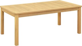 vidaXL Masă de cafea Acacia deschis 110 x 60 x 45 cm