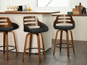 Scaun Theo H (nuc închis + negru). 1110750
