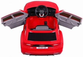 Masinuta Electrica cu acumulator pentru copii NOVOKIDS™ Audi Q8 Lift , Roti din Cauciuc EVA, 3-8 ani , Usi cu deschidere , Baterie12V, 2 Viteze,