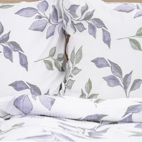 Lenjerie de pat din crep 4Home Soft Leaves, 140 x 200 cm, 70 x 90 cm