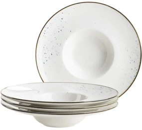 Mäser 4-piece gourmet plate set Pintar Albastrupuncte 26 cm