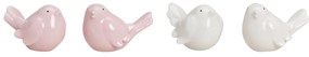 Pasare ceramica BIRDAMIC 9 cm - mai multe variante Culoare: Roz