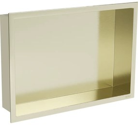 Mexen X-Wall-R raft de încastrare cu flanșă 45 x 30 cm, Aurie - 1950453010