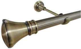 Galerie fara inele LUXOR STRIAT /25 - aur antic (Alege marime: 400 cm)