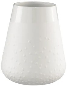 Räder Vaza din portelan Culoare Alba, DOTS