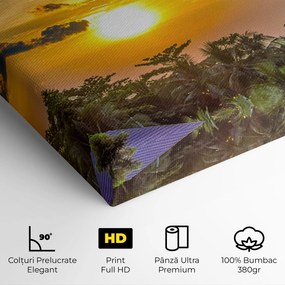 Tablou Canvas, 100x200cm, Dormitor si Living, Peisaje, Vara, Summer View