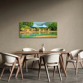 Shanghai hotel park (120x50 cm)