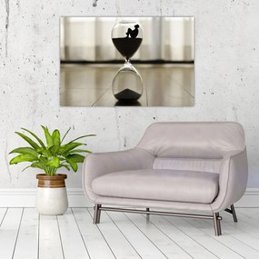 Tablou cu clepsidra (90x60 cm)