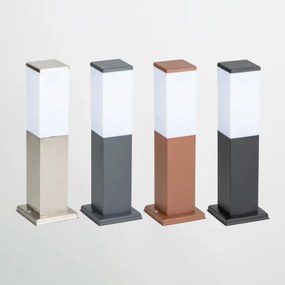 Brilagi - Lampă de exterior NOVA 1xE27/15W/230V 40 cm IP44 maro
