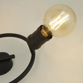 Lustra aplicata design vintage cu 3 spoturi directionabile Dance