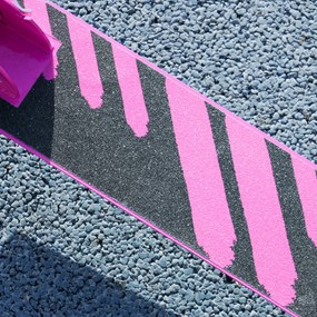 AIYAPLAY Trotinetă pentru copii, frâne duble, cadru metalic, suport pentru picioare, pliabilă, 3-8 ani, Roz | Aosom Romania