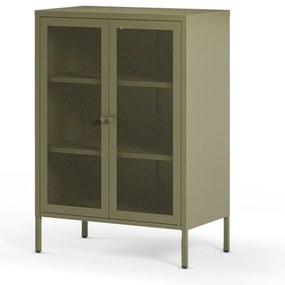 Dulap verde din metal 70x100x40 cm Fayna – Marckeric