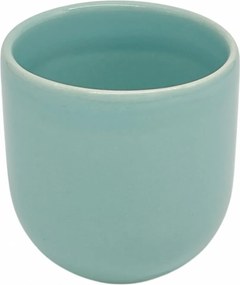 Pahar Cafea Albastru deschis (PANTONE Baby Blue, 250ml), gresie glazurata manual