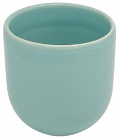 Pahar Cafea Albastru deschis (PANTONE Baby Blue, 250ml), gresie glazurata manual