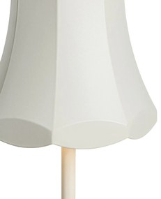 Lampă de masă retro reîncărcabilă IP44 alb-gălbui - Granny