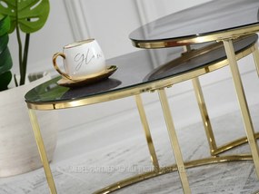Măsuță de cafea Grande (marmură gri + auriu). 1111620