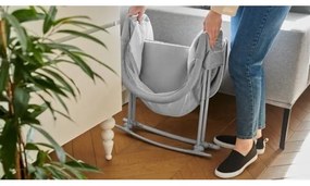 Pătuț 3 în 1 LOVI gri KINDERKRAFT