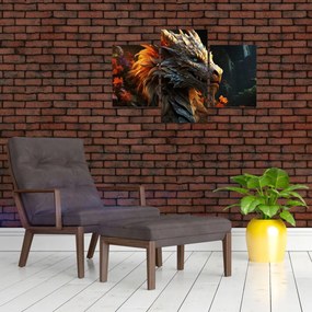 Tablou - Dragon (90x60 cm)