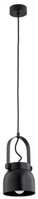 Pendul design modern LOGAN negru 14cm