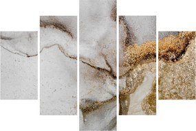 Tablou - Cerneală de marmură (150x105 cm)