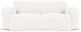 Canapea albă cu tapițerie din stofă bouclé 170 cm Molino – Micadoni Home