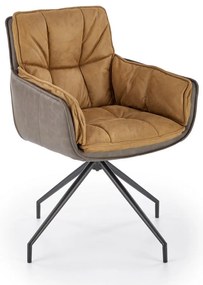 Scaun de bucaterie Ormond, maro