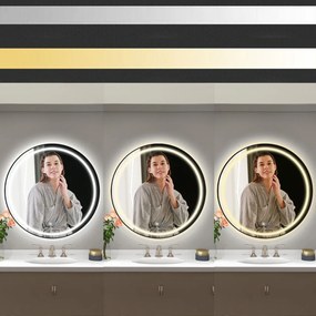 Oglinda LED 60 cm MMJ neagra