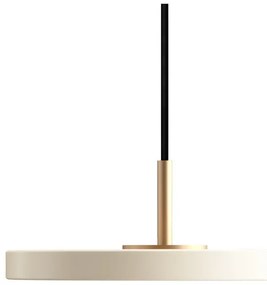 Lustră albă LED cu abajur din metal ø 15 cm Asteria Micro – UMAGE