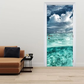 Fototapet pentru ușă - Sub nivelul mării (95x205cm)