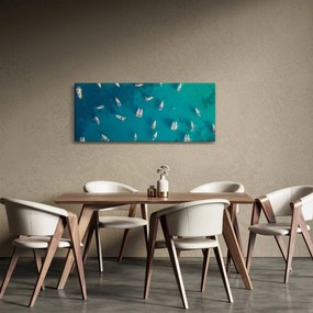 Tablou - Sailboats (120x50 cm)