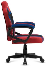 Scaun gaming pentru copii Rover 1 (negru + roșu + albastru). 1087542