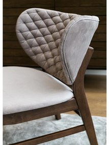 Scaun sufragerie Turmaline  (bej + maro). 1098714