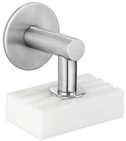 Săpunieră magnetică din oțel inoxidabil Wenko Turbo-Loc® Matte